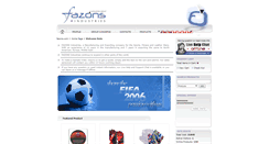 Desktop Screenshot of fazons.com